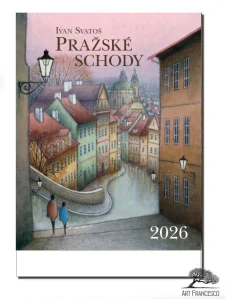 Kalendář Pražské schody 2026
