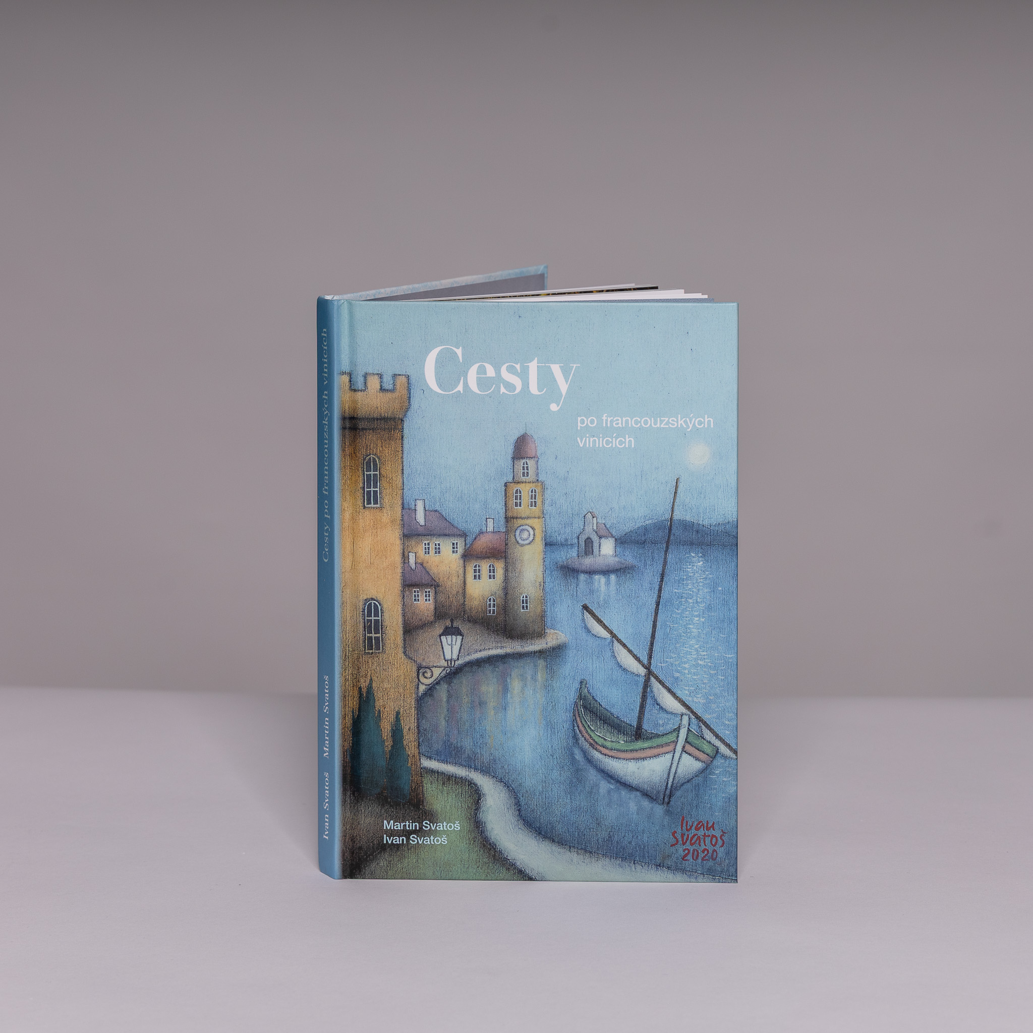 KNIHA Cesty po francouzských vinicích
