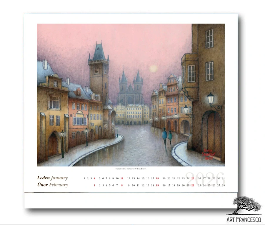 VIP kalendář Pražské romance 2026