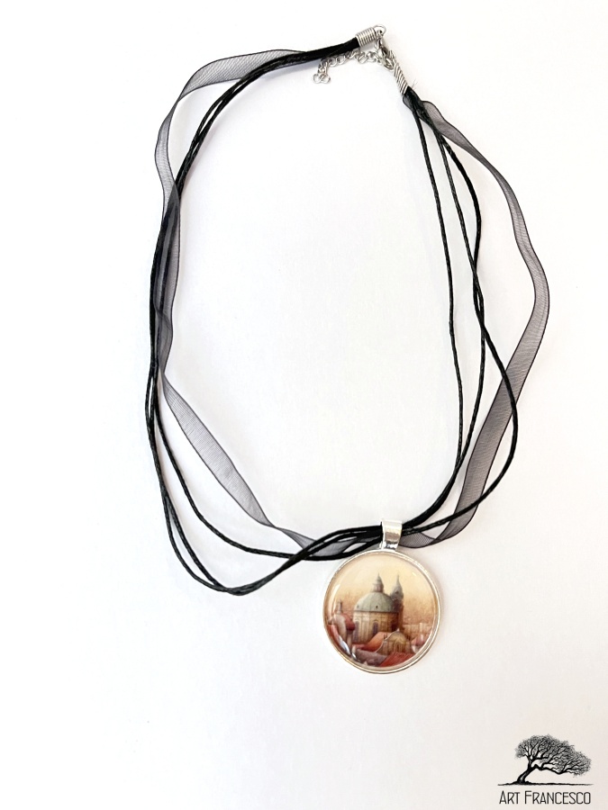 Přívěsek s motivem obrazu Ivana Svatoše-Mikuláš