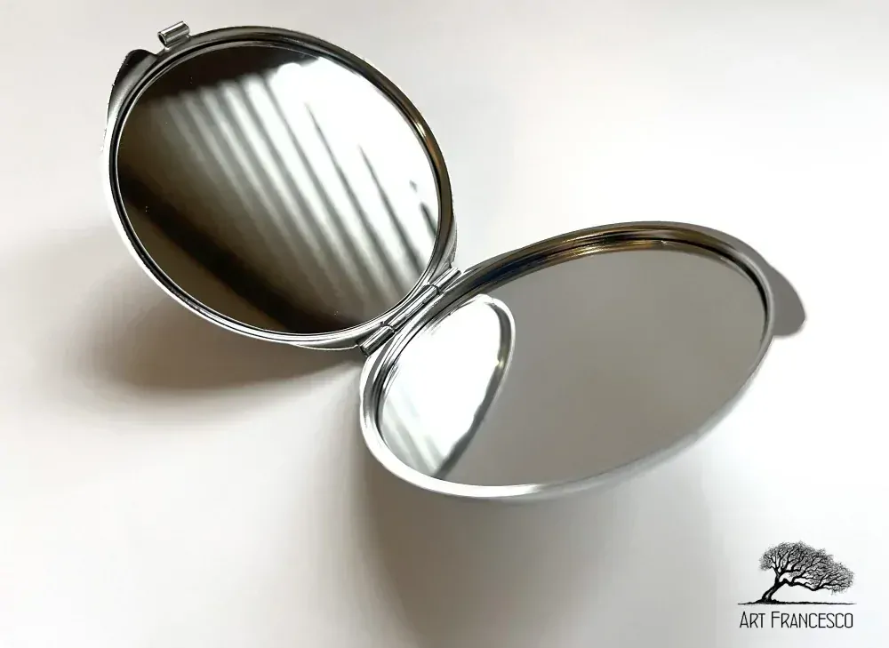 Zrcátko s motivem obrazu I.Svatoše MIKULÁŠ