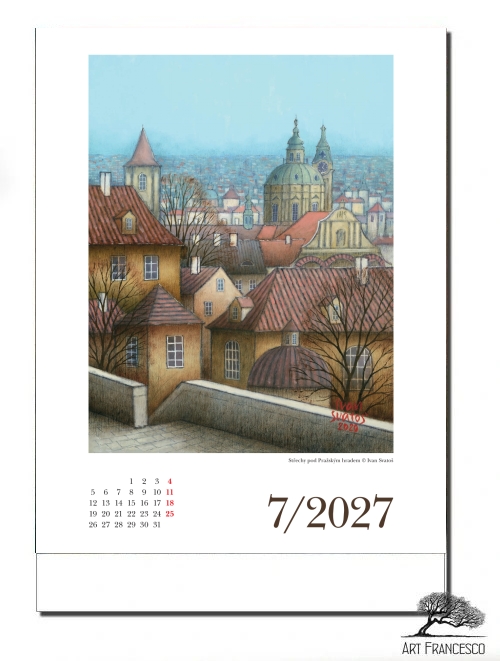 Kalendář Pražský hrad 2027