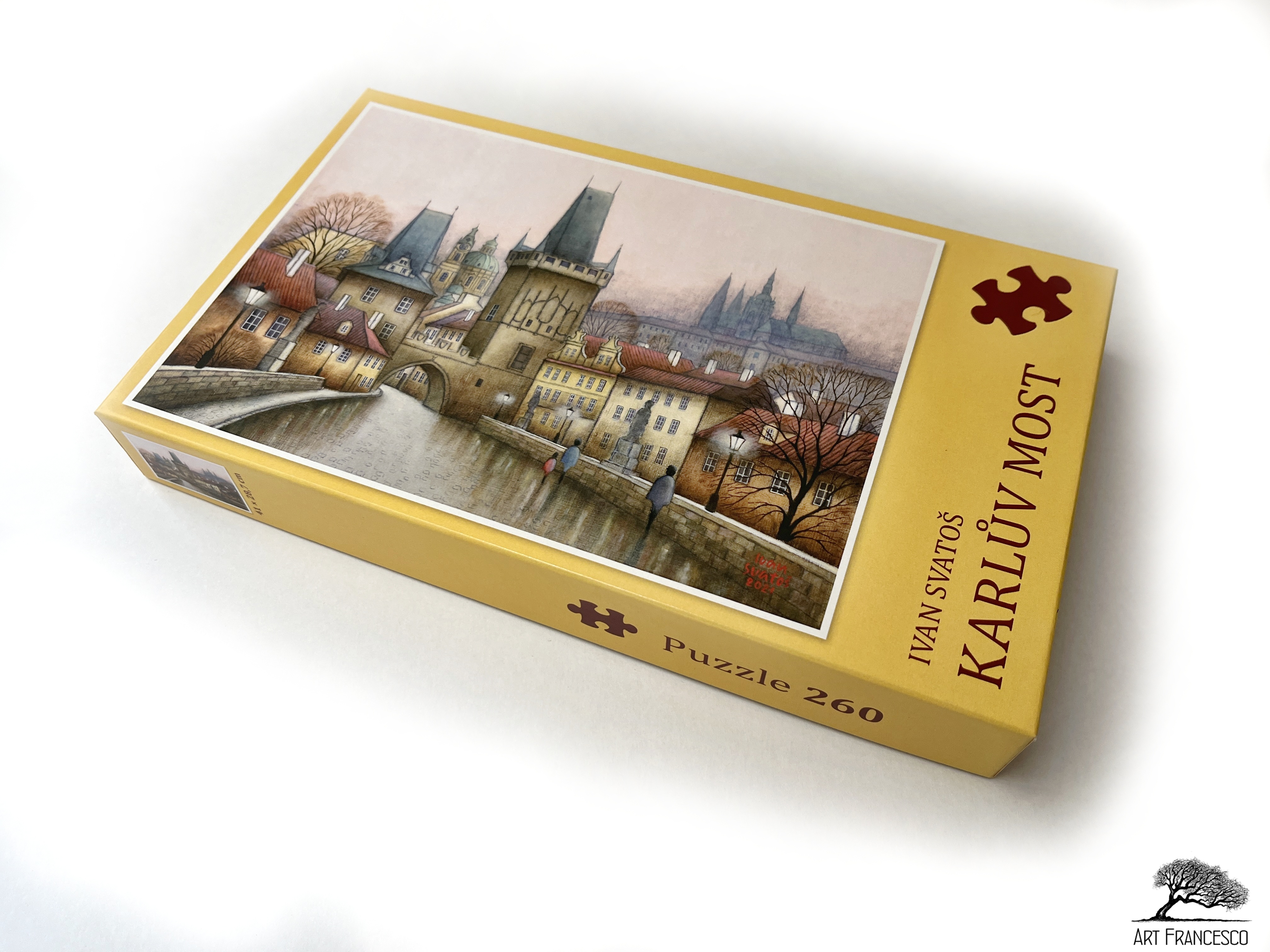 Umělecké puzzle Karlův most