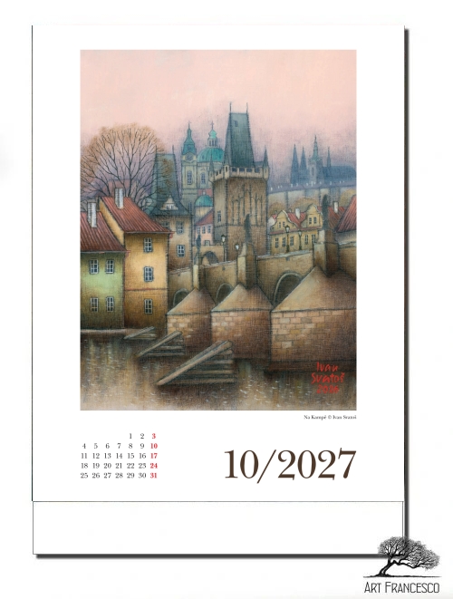 Kalendář Pražský hrad 2027