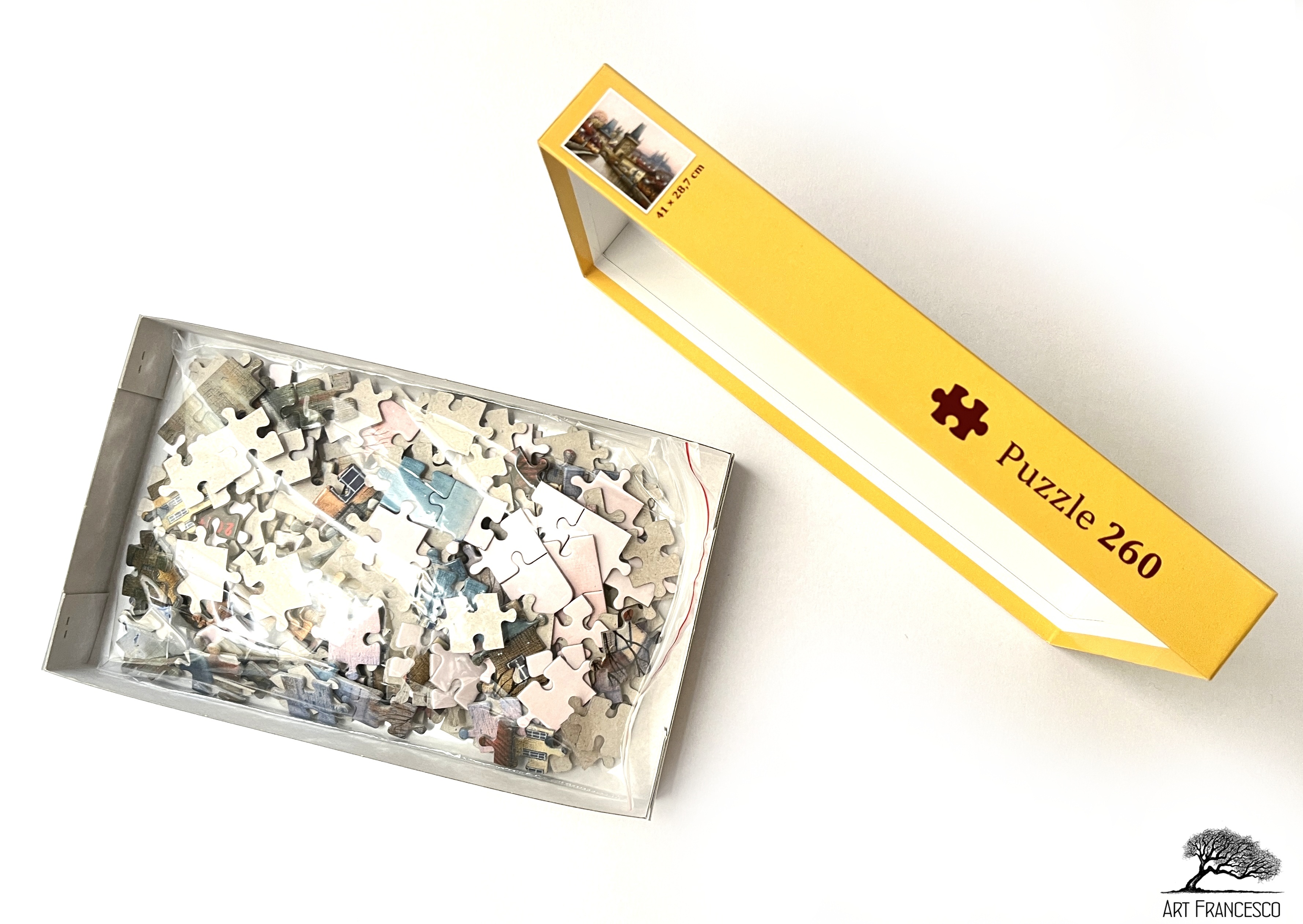 Umělecké puzzle Karlův most