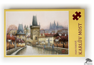 Umělecké puzzle Karlův most